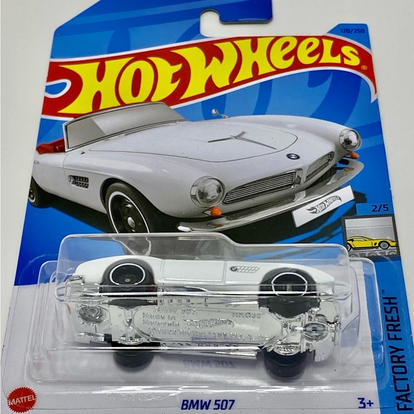β
 π 4/20 π NEW 2023 MATTEL HOT WHEELS 2/5 HW FACTORY FRESH BMW 507 #120/β¦ - Picture 3 of 3